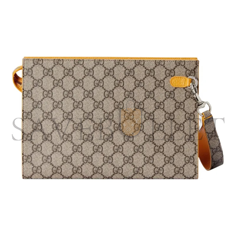 GUCCI BI-COLOR SMALL POUCH 768255 (26*18*6cm)